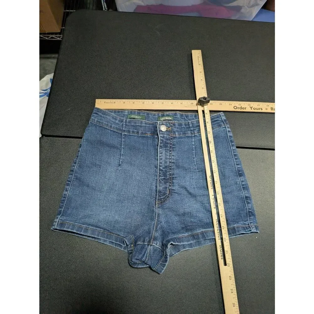 Wild Fable Women's Highest Rise Medium Wash Stretch Blue Jean Shorts Size 6/28R